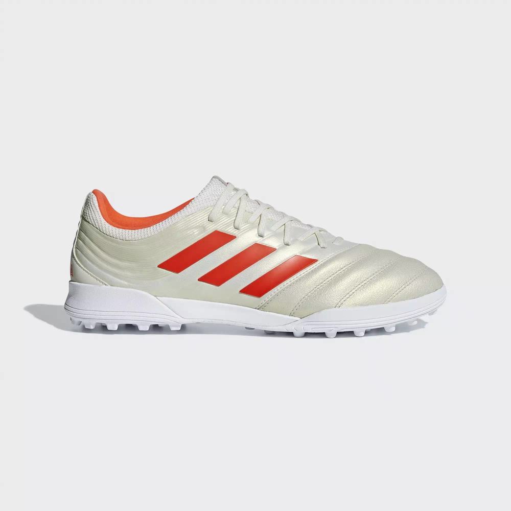 Adidas Copa 19.3 Turf Tenis De Futbol Blancos Para Mujer (MX-75173)